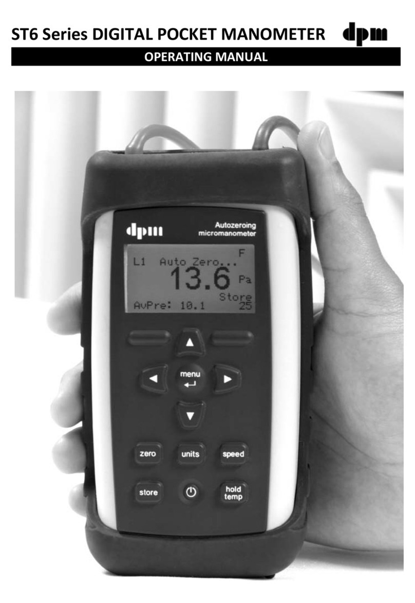 DPM ST6 Series User manual