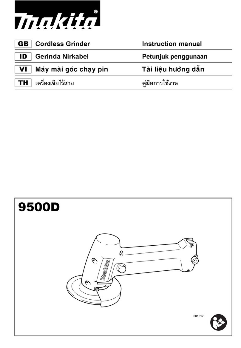 Makita 9500D User manual
