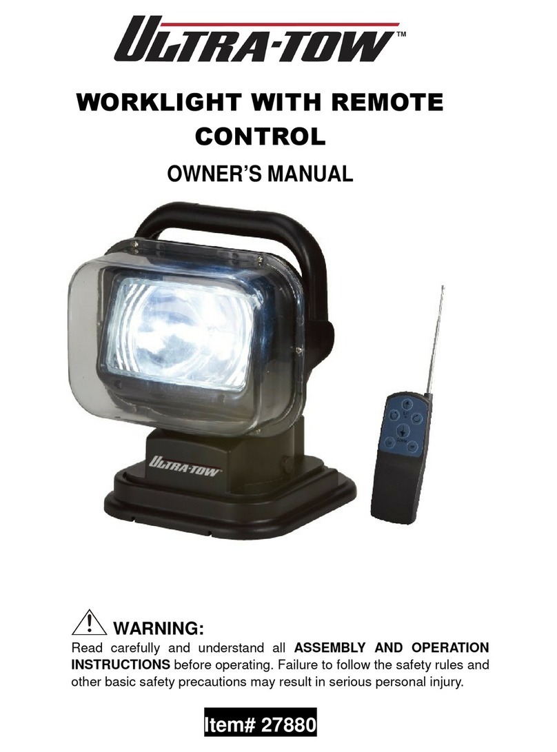 Ultra-tow 27880 owner's manual