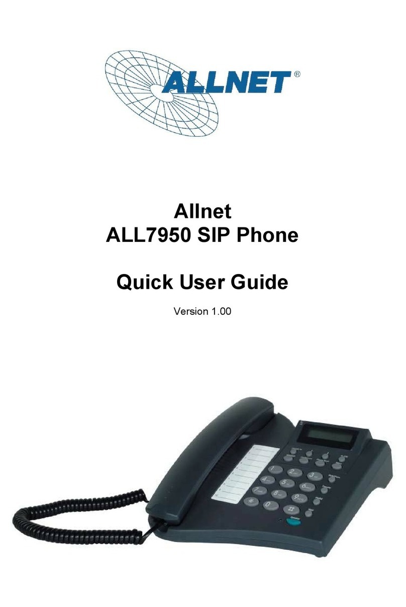 Allnet ALL7950 Instruction manual