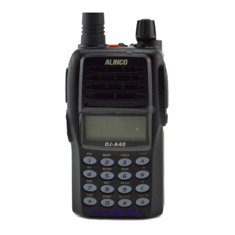 Alinco DJ-A40 User manual
