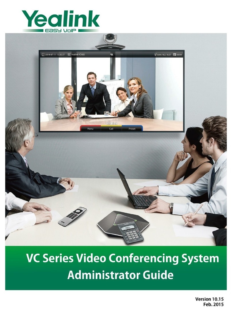 Yealink VC Series Administrator's guide
