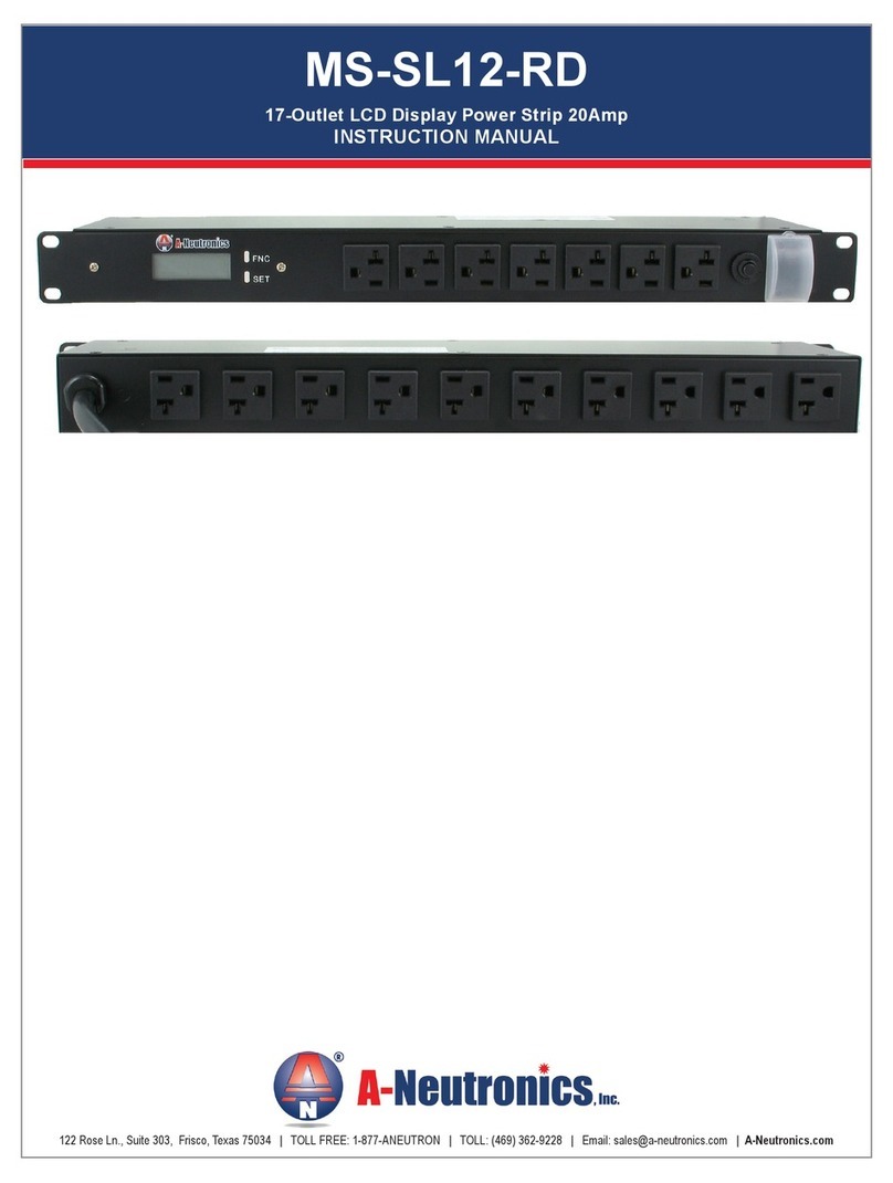 A-Neutronics MS-SL12-RD User manual