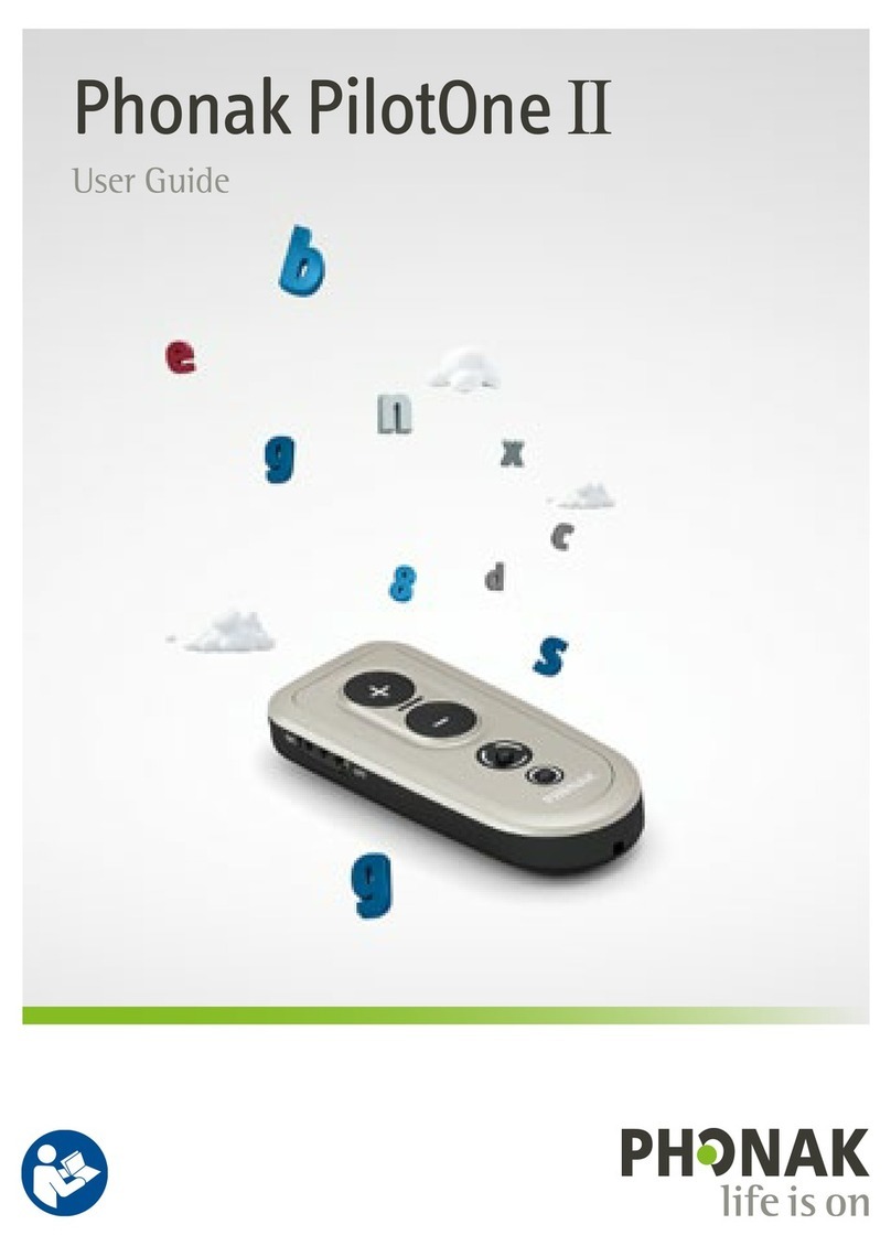Phonak PilotOne II User manual