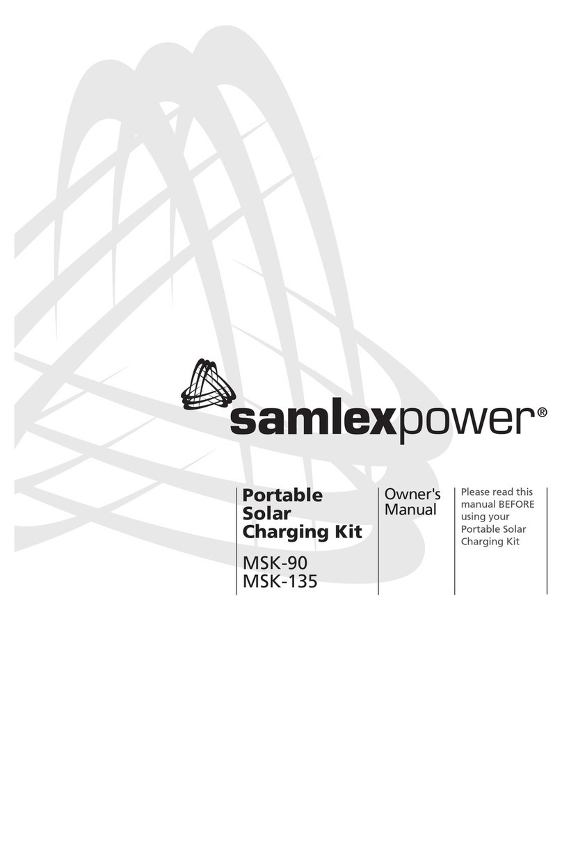SamplexPower MSK-90 owner's manual