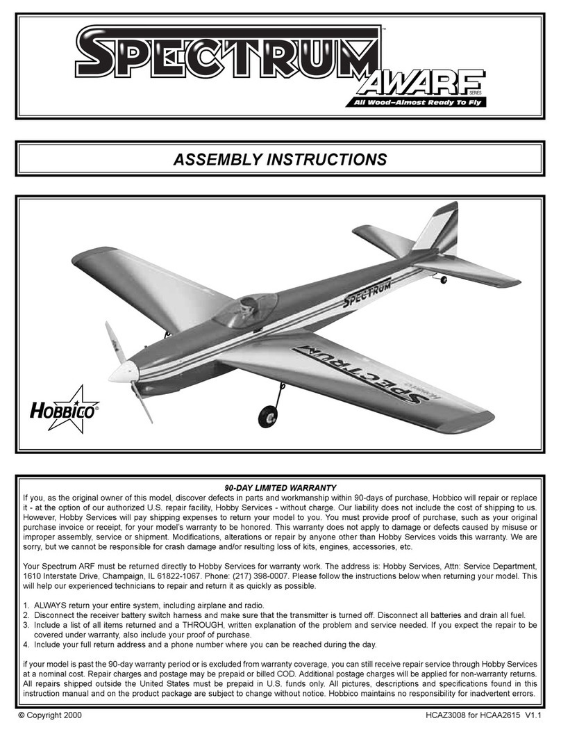 Hobbico Spectrum User manual