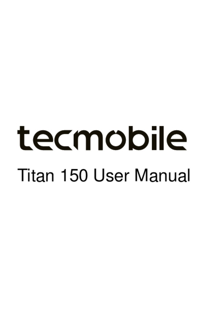 Tecmobile Titan 150 User manual Tecmobile Titan 150 User manual