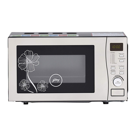 Godrej Appliances GMX 20 CA6 PLZ user guide