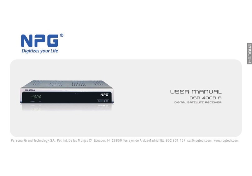 NPG DSR 4008 A user manual