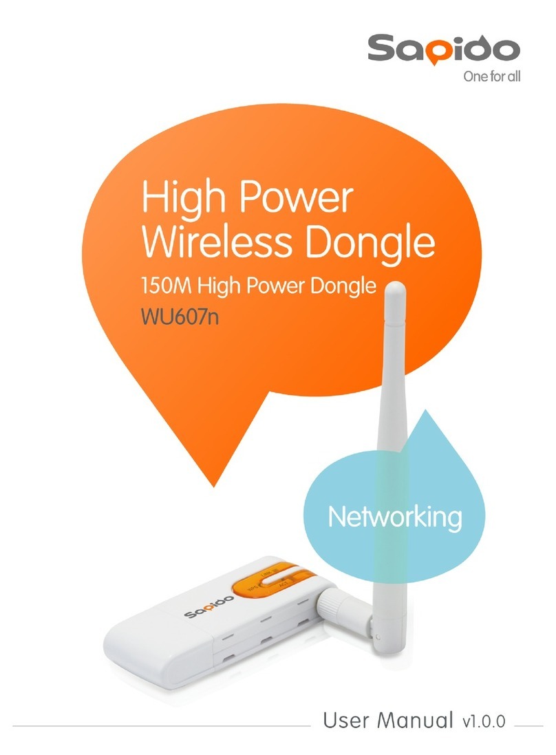 Sapido WU607n user manual