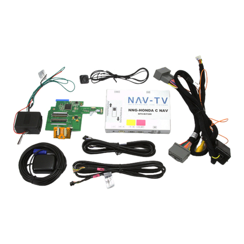 Nav TV NNG-HONDA C NTV-KIT599 user guide
