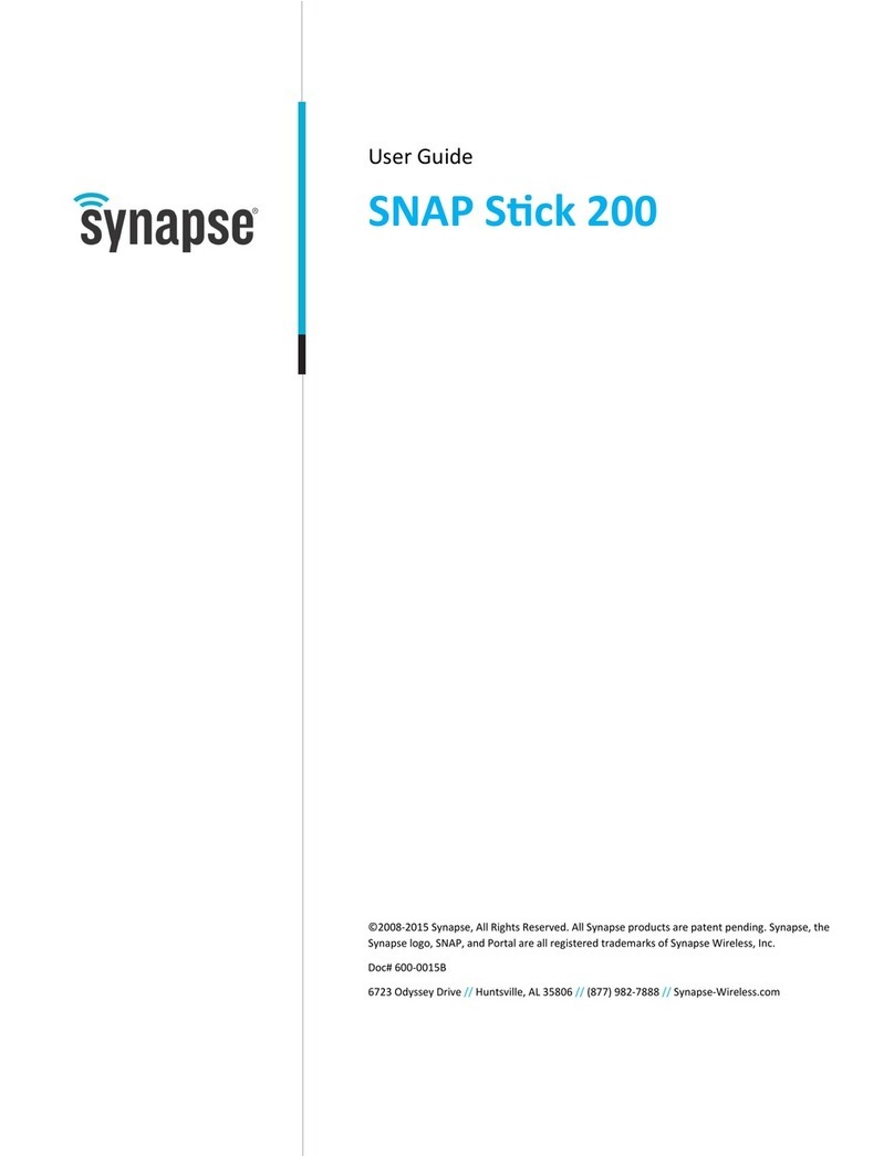 Synapse SNAP Stick 200 User manual