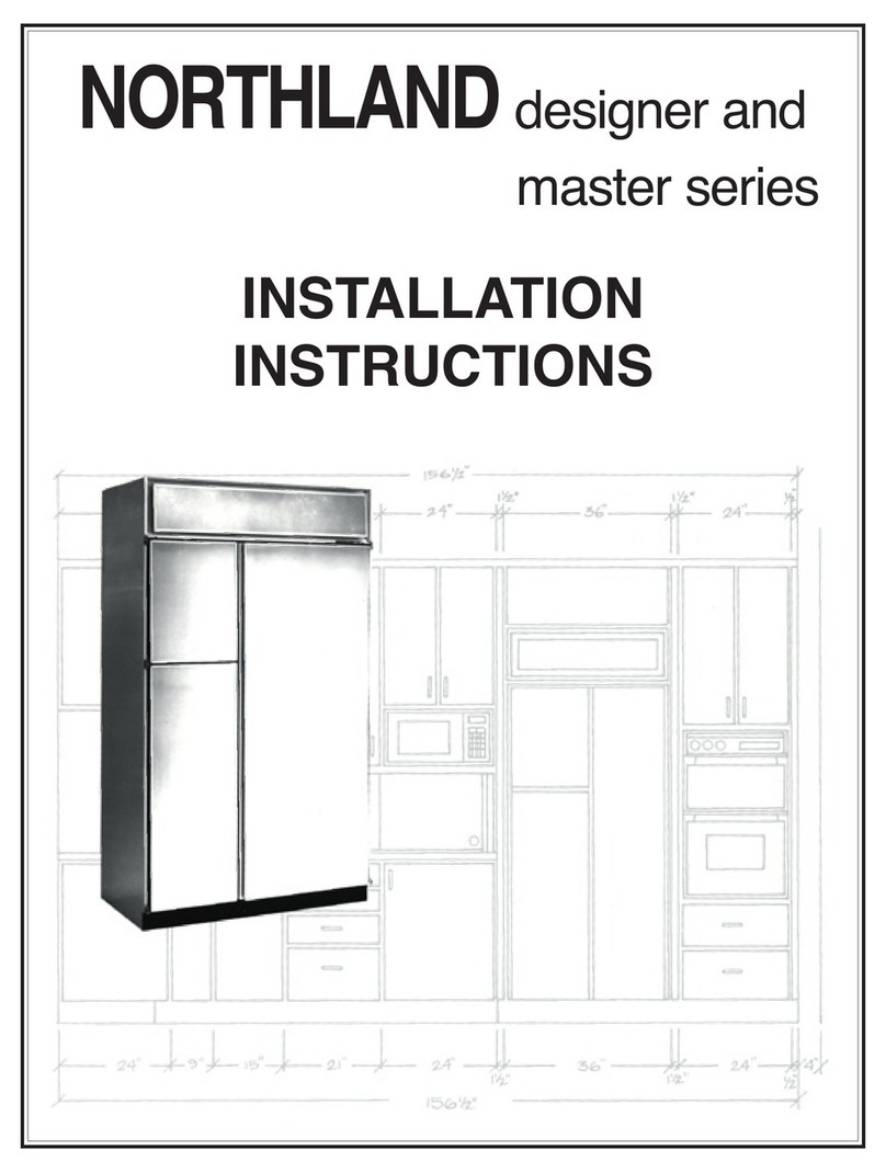 Northland designer series installation instructions