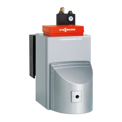 Viessmann VITORONDENS 200-T Service instructions