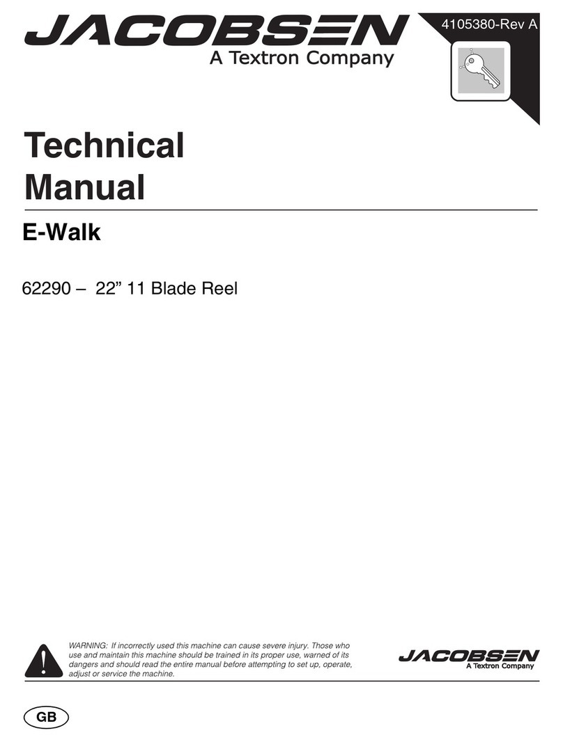 Jacobsen E-Walk 62290 User manual