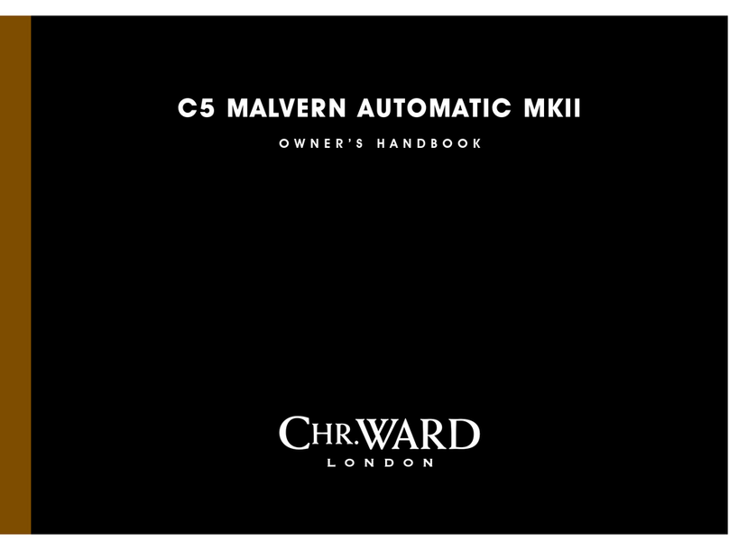 Chr. Ward C5 MALVERN AUTOMATIC MKII User guide Chr. Ward C5 MALVERN AUTOMATIC MKII User guide