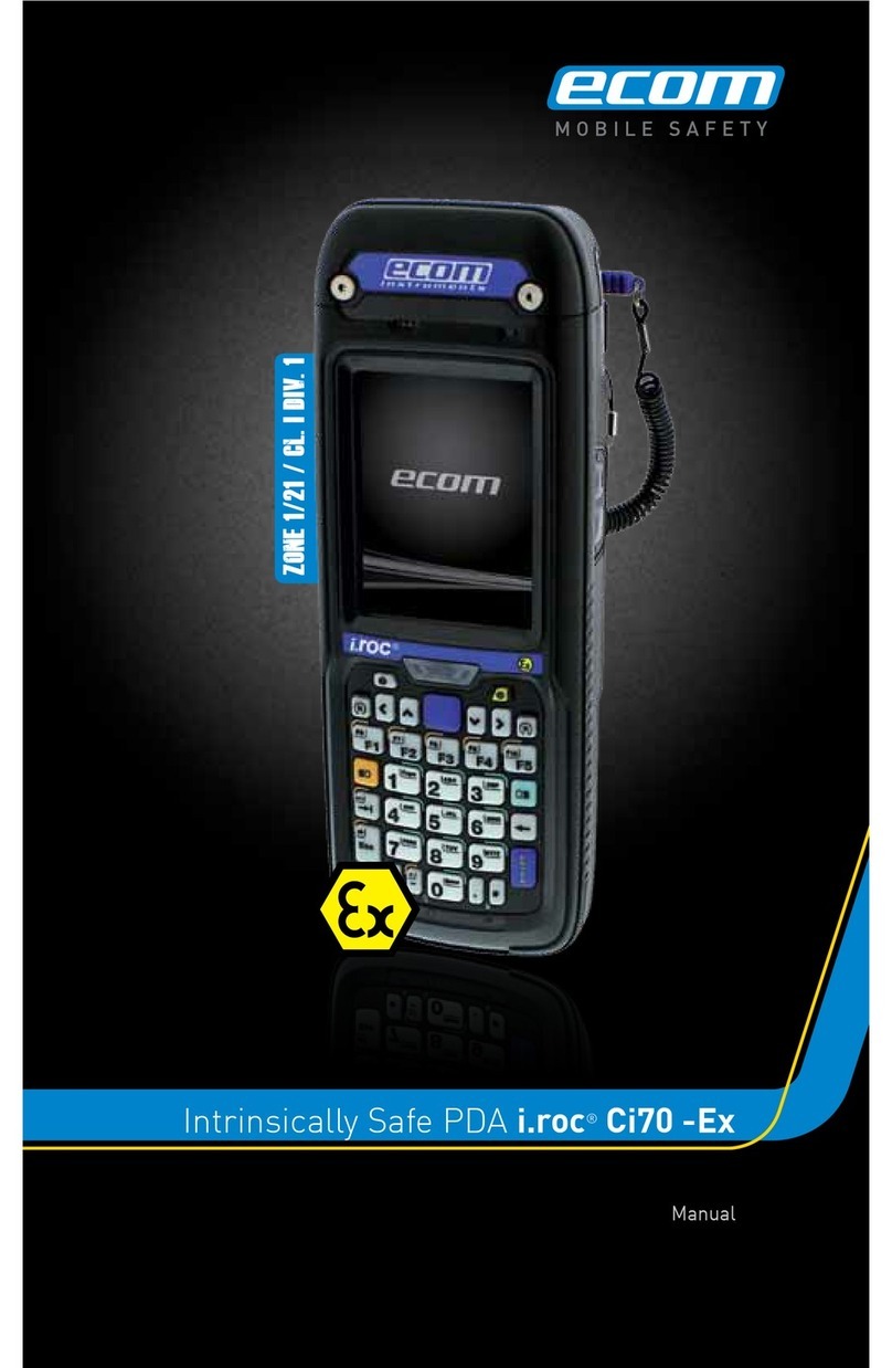 Ecom i.roc Ci70-Ex User manual