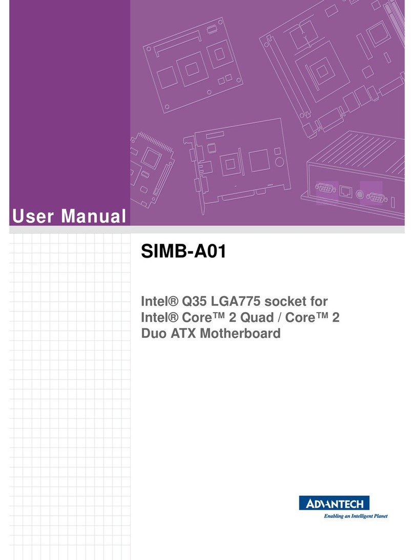 Advantech SIMB-A01 User manual
