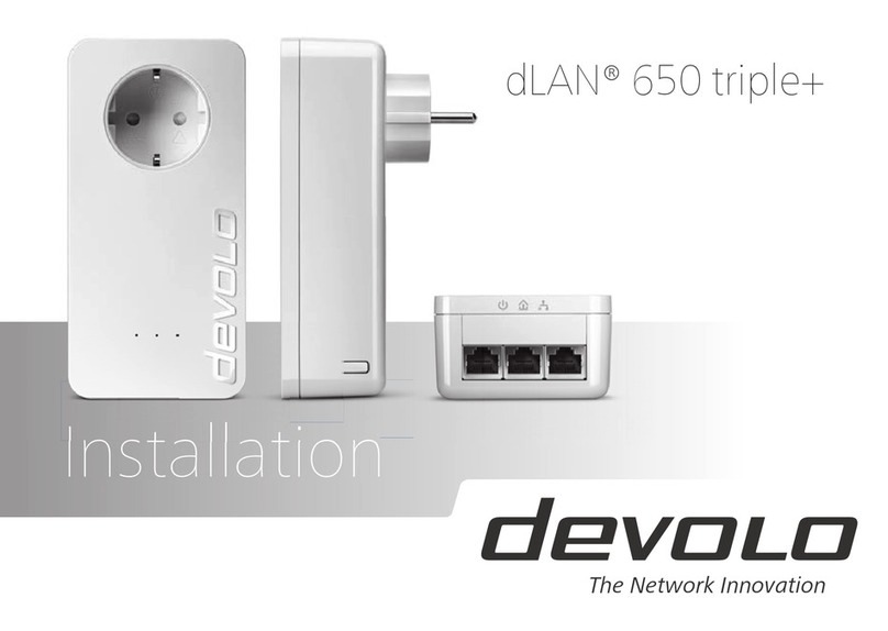 Devolo dLAN 650-triple plus installation guide