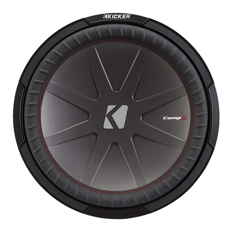 Kicker CompR8 user guide