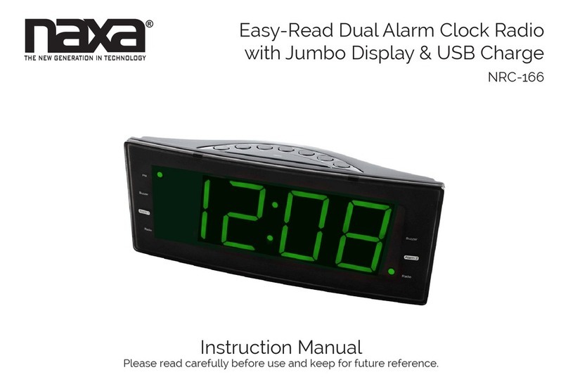 Naxa NRC-166 instruction manual
