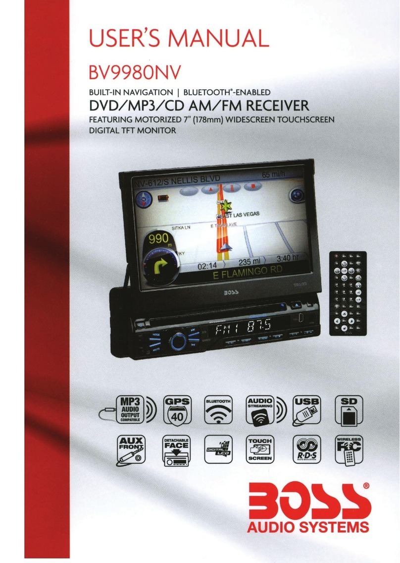 Boss Audio Systems BV9980NV user manual