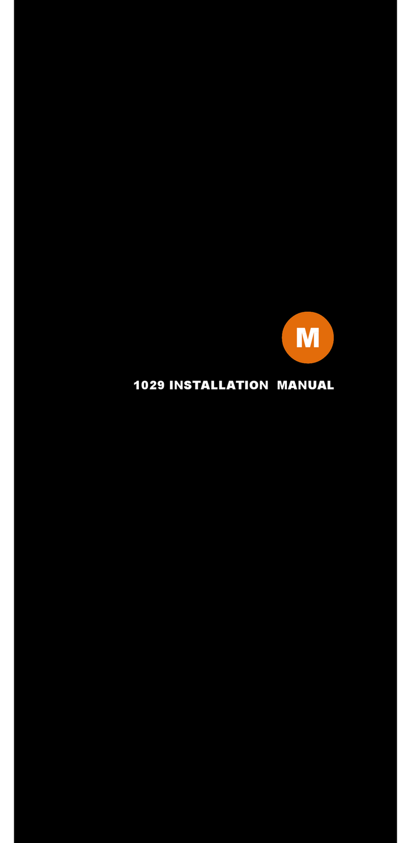 Xenarc 1029 User manual Xenarc 1029 User manual