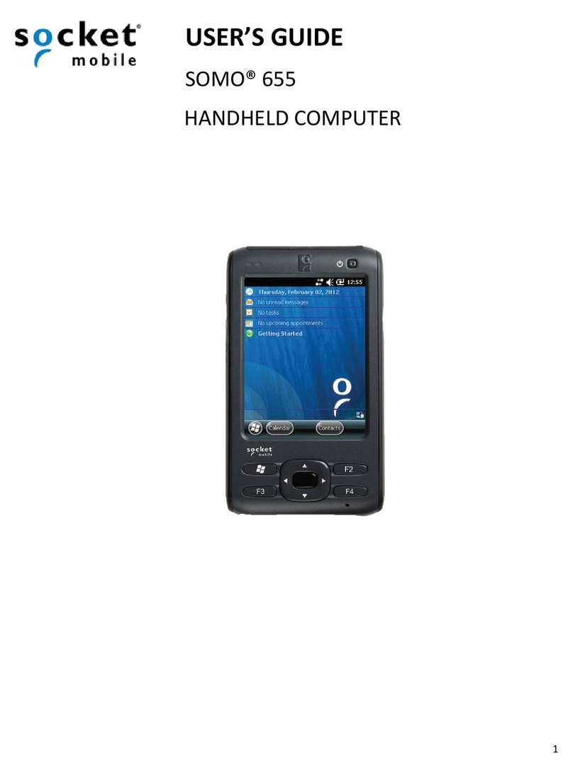 Socket SoMo 655 Standard User manual