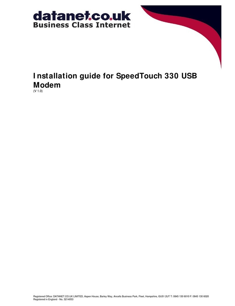 Speedtouch 330 User manual
