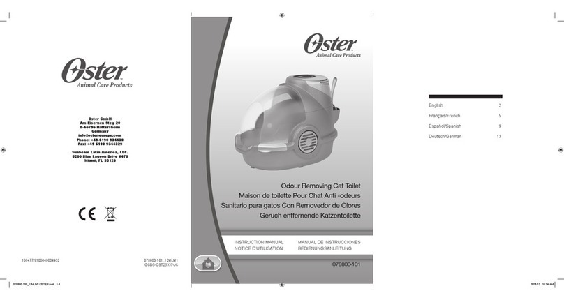 Oster 078800-101 User manual