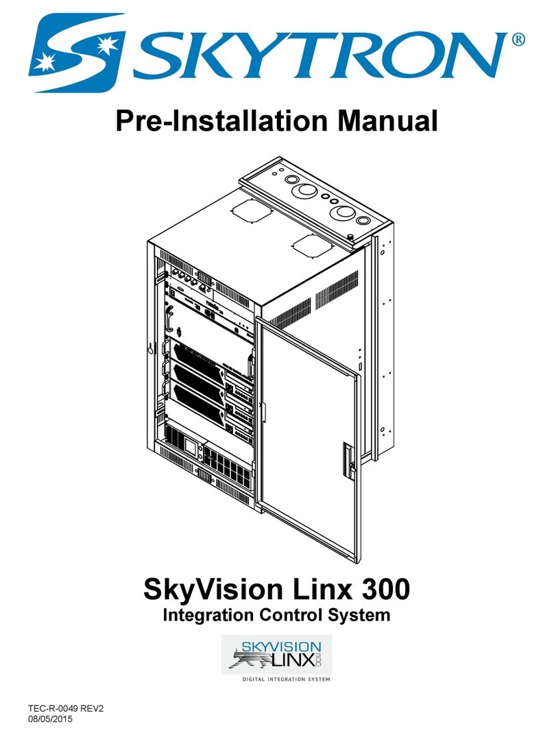 sky vision Linx 300 User manual