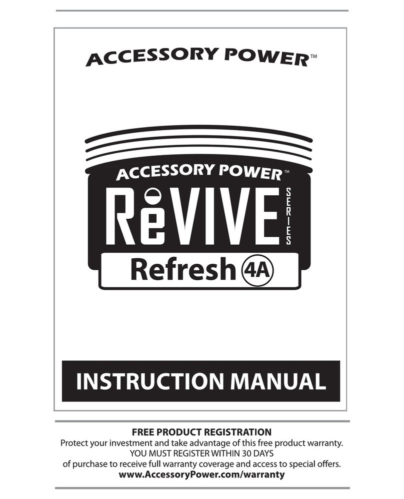 Accessory Power ReVIVE Refresh instruction manual