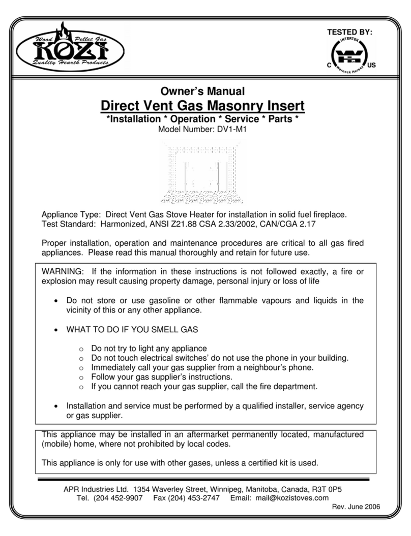 Kozi DV1-M1 owner's manual