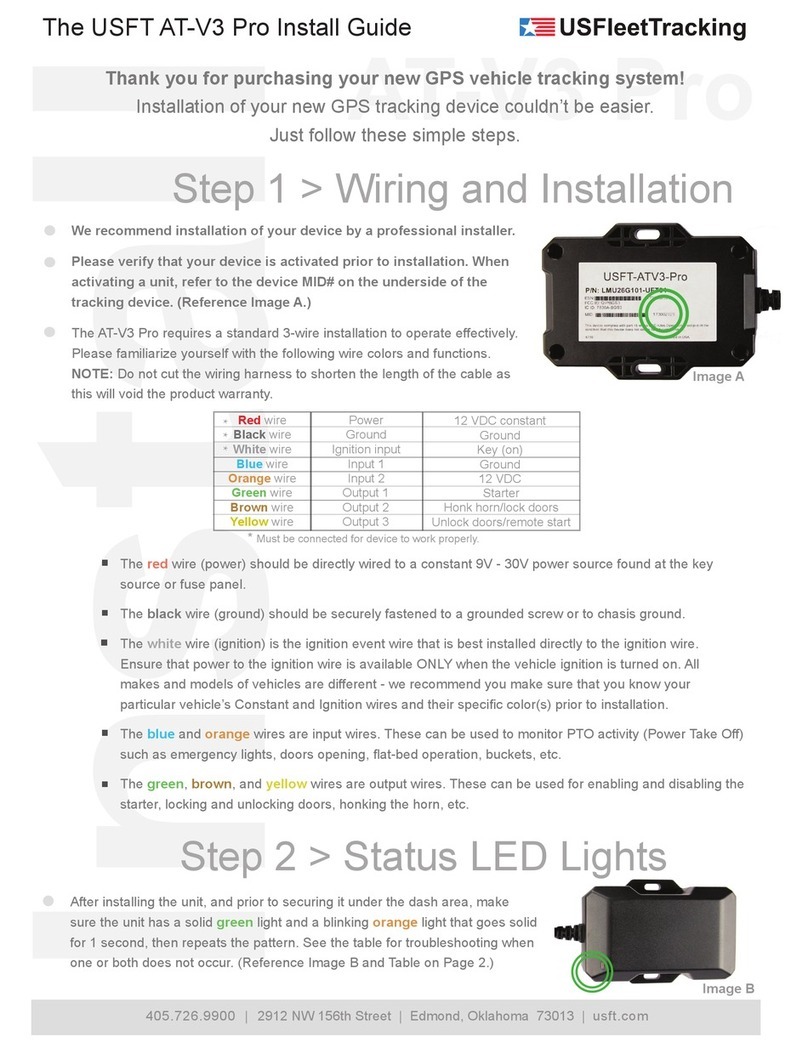 US Fleet Tracking USFT AT-V3 installation guide