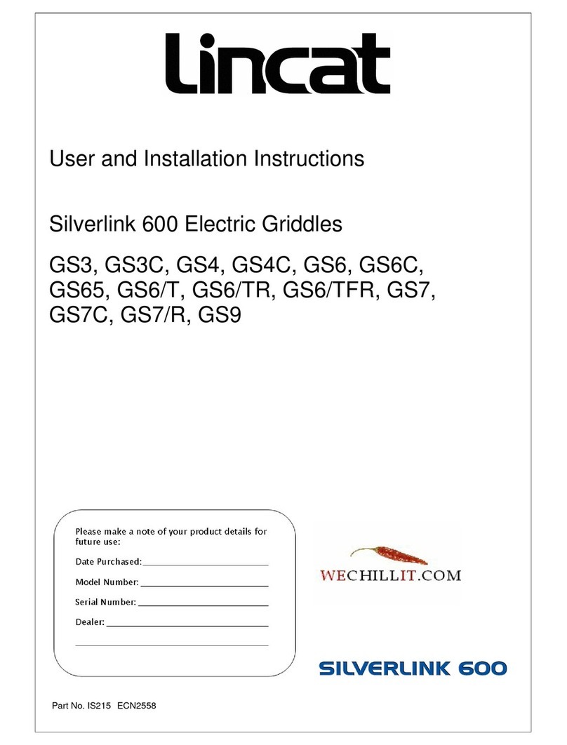 Lincat GS3 instruction manual