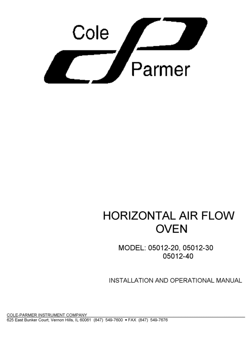 Cole Parmer 05012-20 Quick start guide
