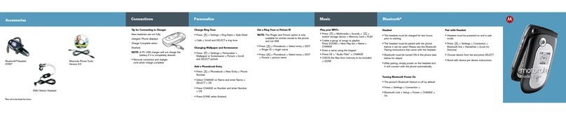 Motorola V361 manual