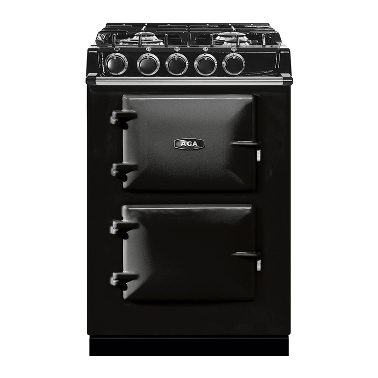AGA CITY24 Installation instructions