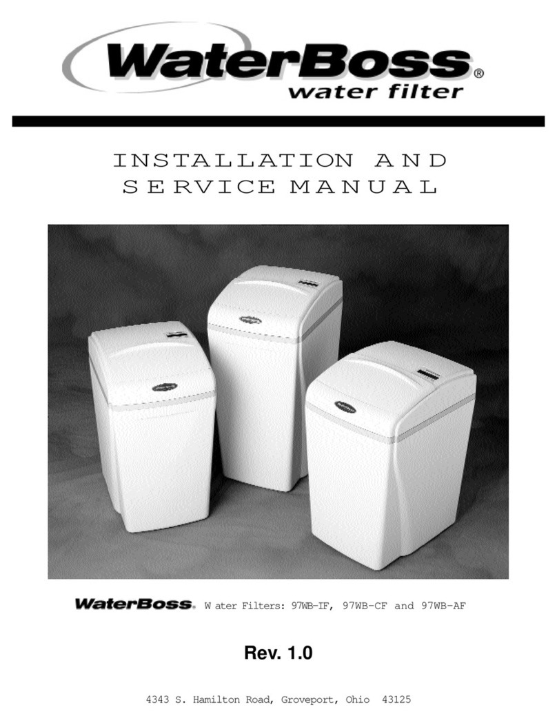 Water Boss 97WB-IF Installation and service
