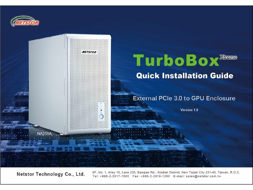 Netstor TurboBox Xtreme User manual