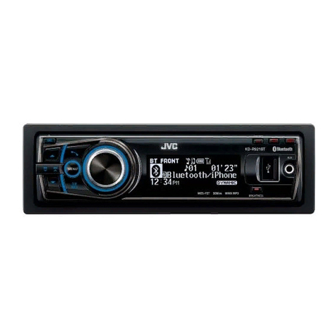 JVC KD-R921BT User manual