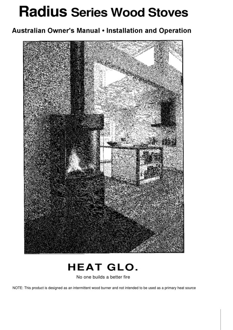 HEAT GLO Radius Series owner's manual HEAT GLO Radius Series owner's manual