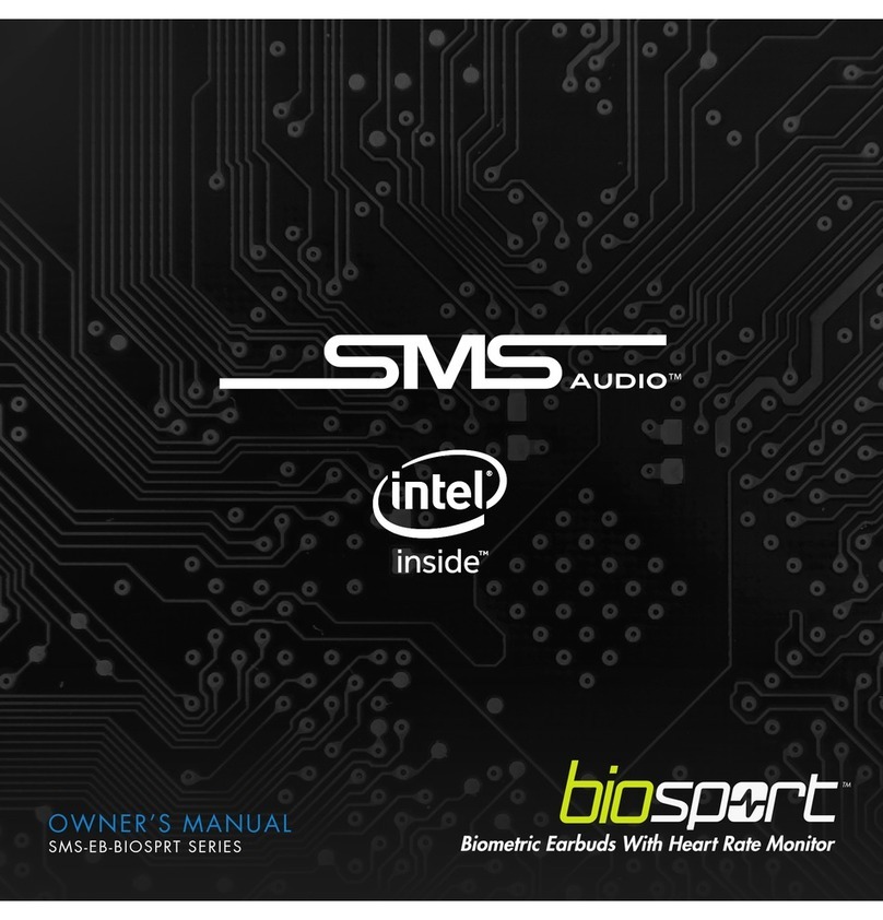 SMS Audio EB-BIOSPORT SERIES manual