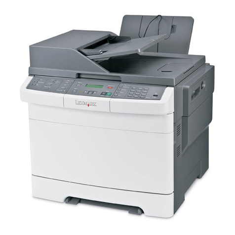 Lexmark X543 User manual