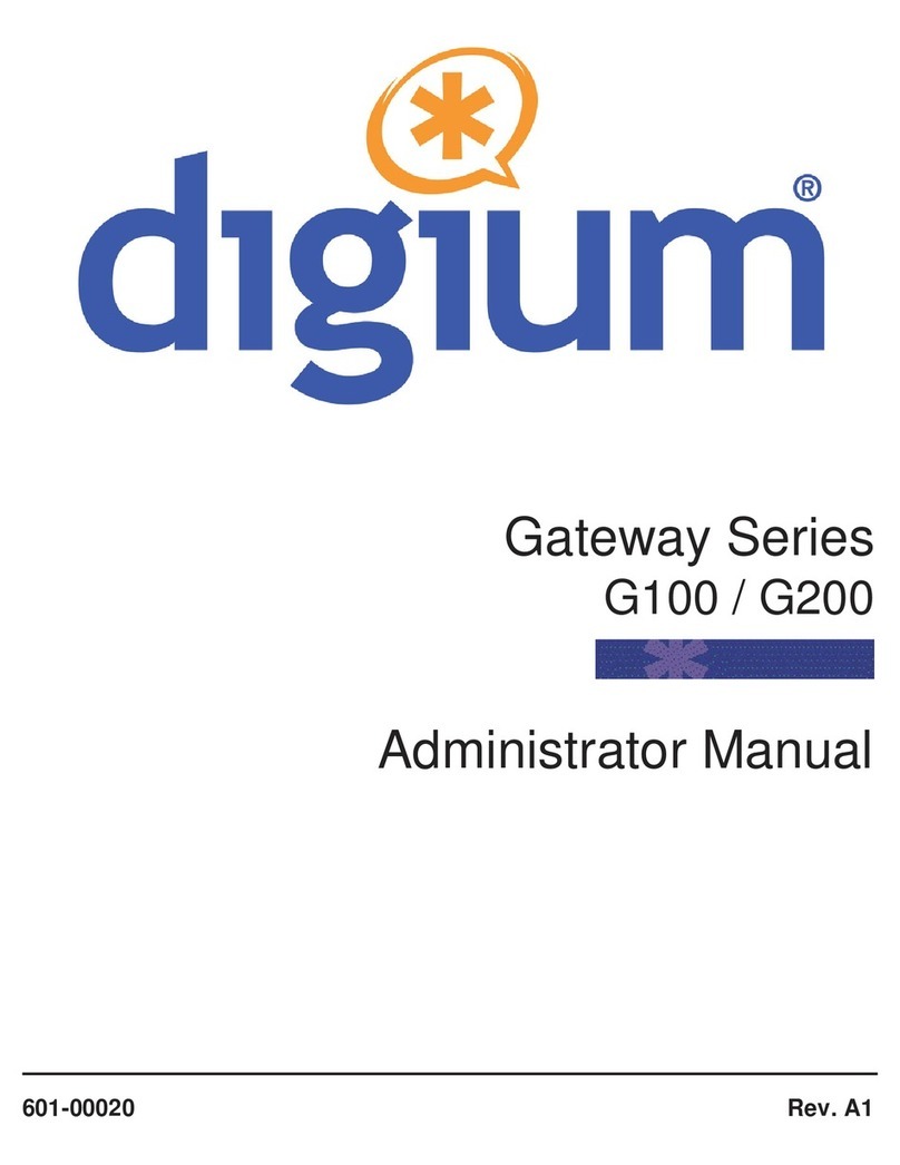 Digium G100 SERIES Administrator's manual