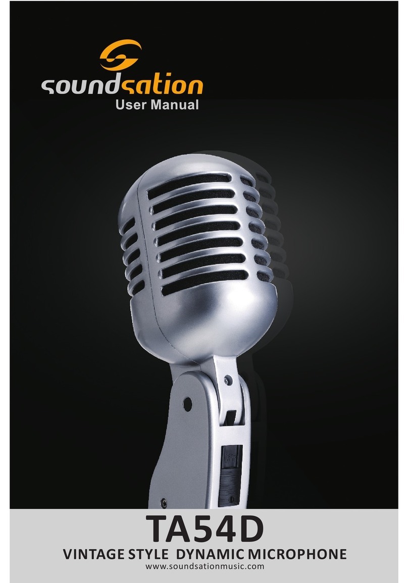 Sound Sation TA54D user manual
