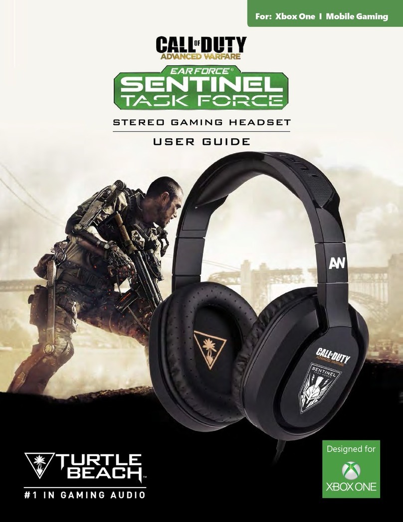 Ear Force Sentinel Task Force User manual