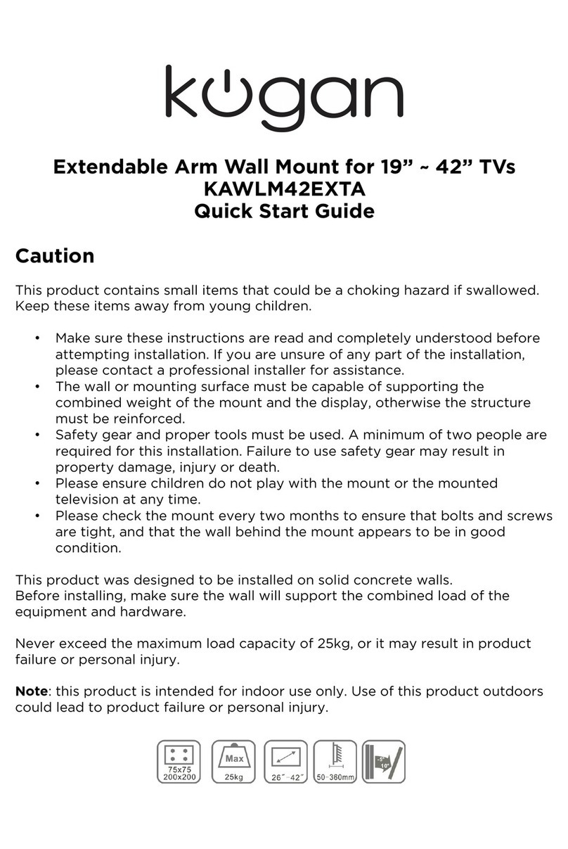 Kogan KAWLM42EXTA User manual