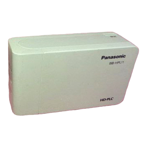 Panasonic BB-HPL11 instruction manual