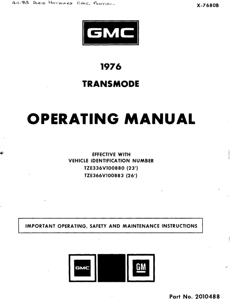 GMC 1976 TRANSMODE User manual GMC 1976 TRANSMODE User manual